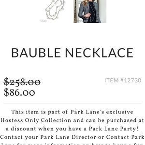 Park Lane Bauble Necklace - HOSTESS ONLY